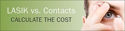 LASIK vs. Contacts - calculate the cost button